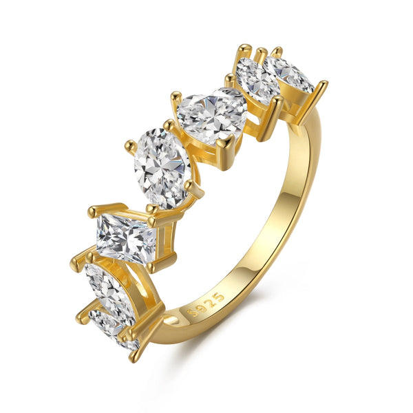 ˇMagic JewelryˇDelicate Multi Cut Ring