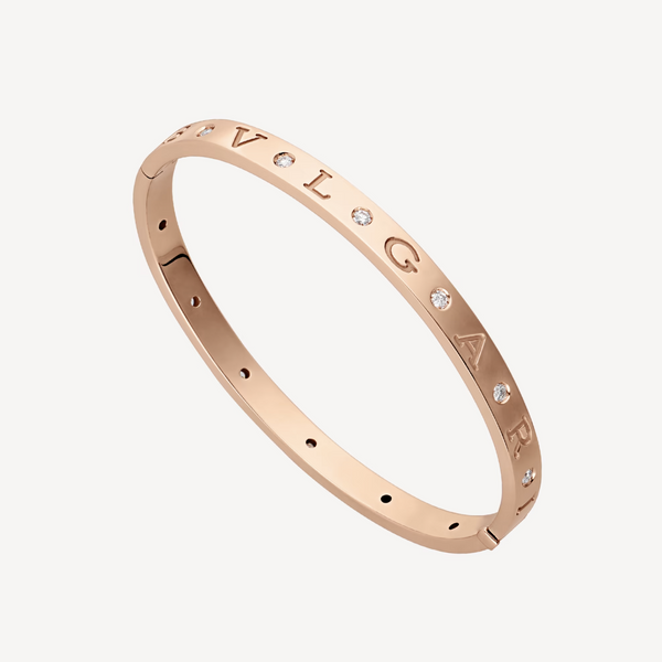 ˇMagic JewelryˇZERO 1 PINK GOLD 12 DIAMONDS BRACELET
